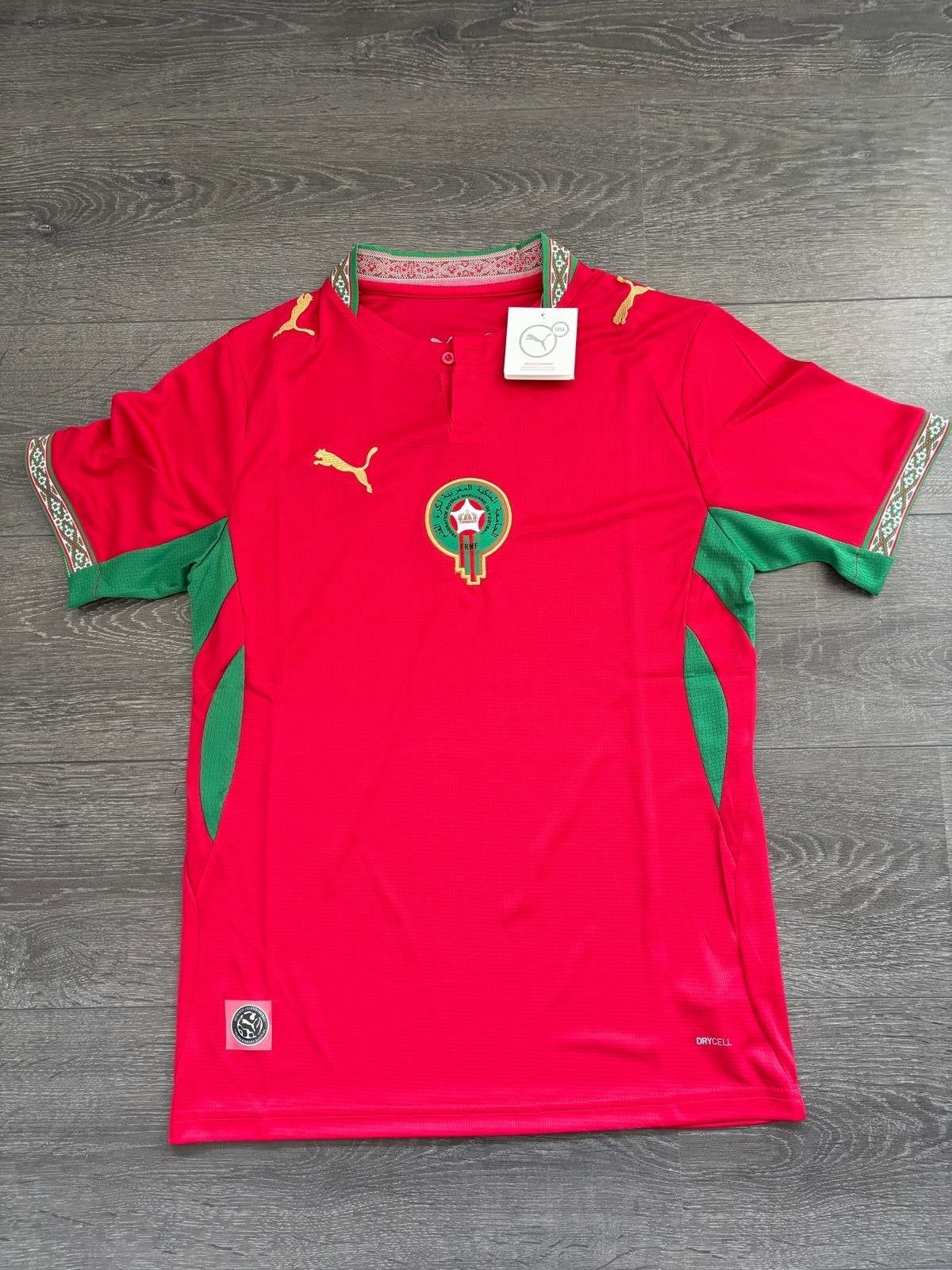 Marokko WK 2026 thuisshirt - Maten M, L en XL, Maat 48/50 (M), Nieuw, Ophalen of Verzenden, Voetbal
