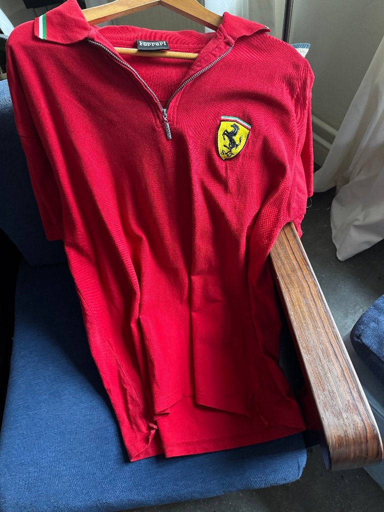 Te koop Ferrari polo XL en Ferrari trui XL, Ferrari, Maat 56/58 (XL), Ophalen of Verzenden, Gedragen