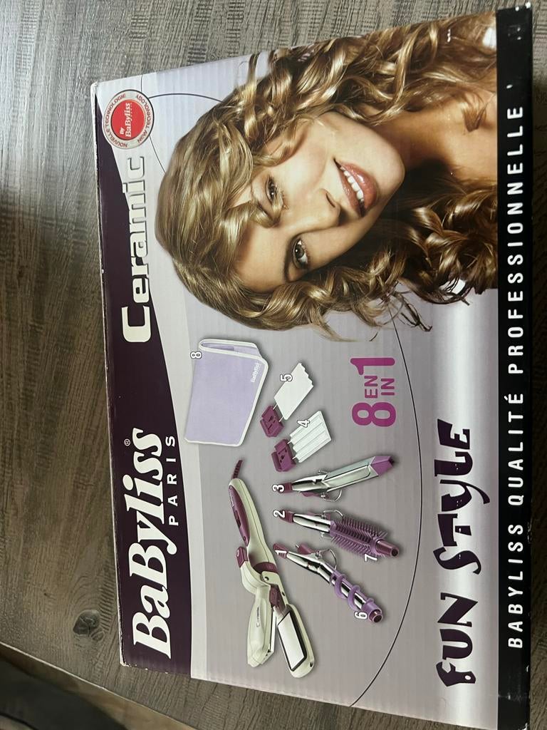 Babyliss Ceramic 8-in-1 Fun Style Haarstyling Set - Nieuw, Sieraden, Tassen en Uiterlijk, Uiterlijk | Haarverzorging, Ophalen of Verzenden