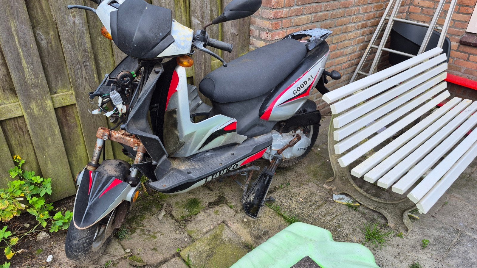 Luuko Good 4T Scooter - Opknapper/Onderdelen, Ophalen, Gebruikt, Benzine, Overige merken