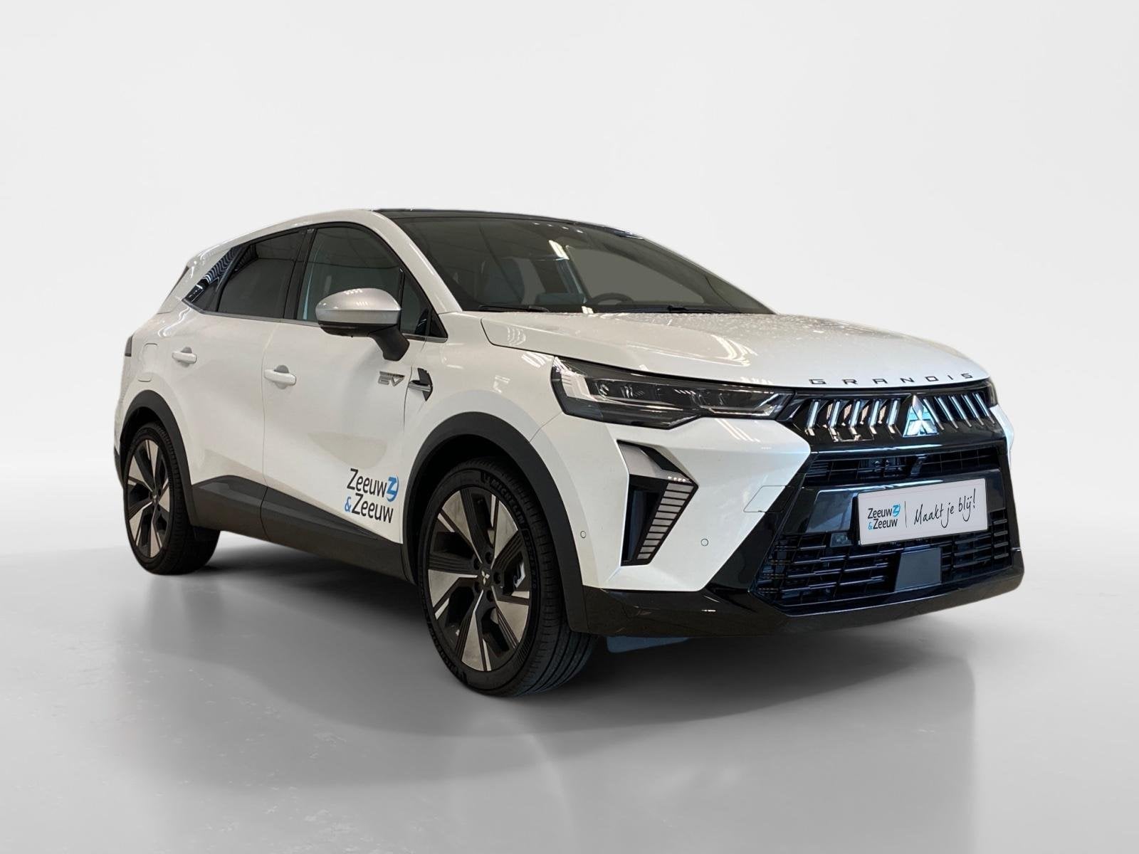 Mitsubishi Grandis 1.8 HYBRID | INSTYLE | AUTOMAAT | LEDER |, Auto's, 730 kg, 1789 cc, Automatische klimaatregeling, Wit