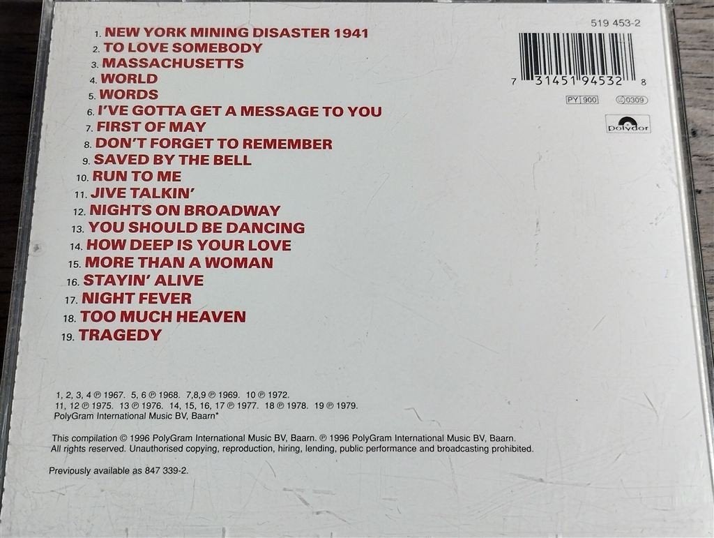 Bee Gees - The Very Best Of, Ophalen of Verzenden, Zo goed als nieuw