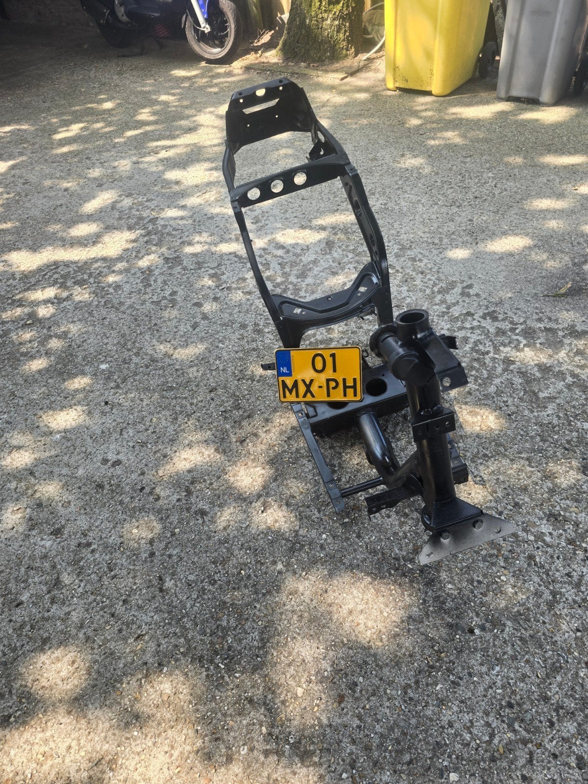 Piaggio Zip A1 Frame met kenteken, Ophalen of Verzenden, Gebruikt, Frame, Piaggio
