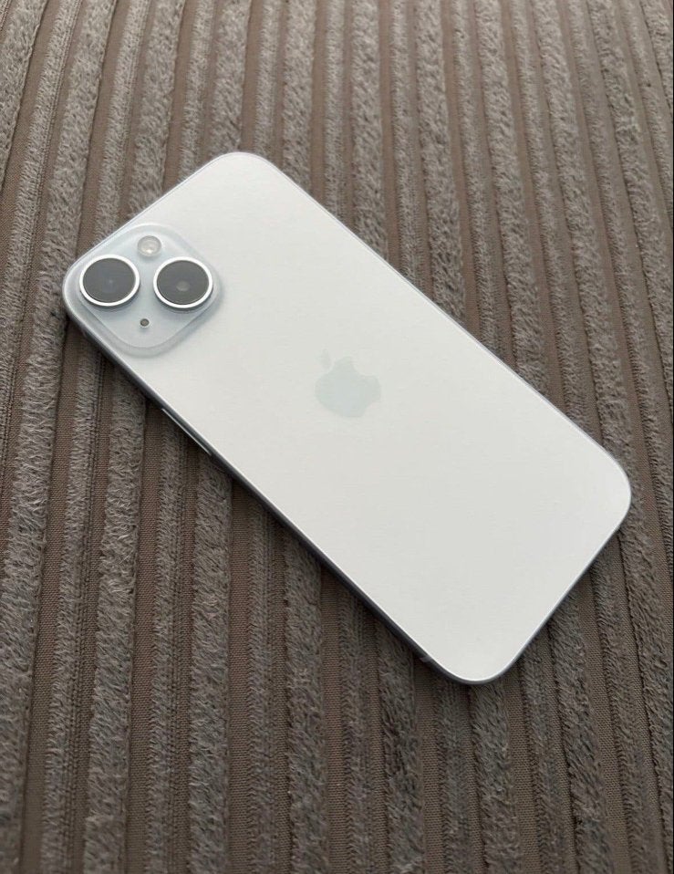 iPhone 15 Lichtblauw - Zo goed als nieuw, Ophalen, 128 GB, IPhone 15, Blauw