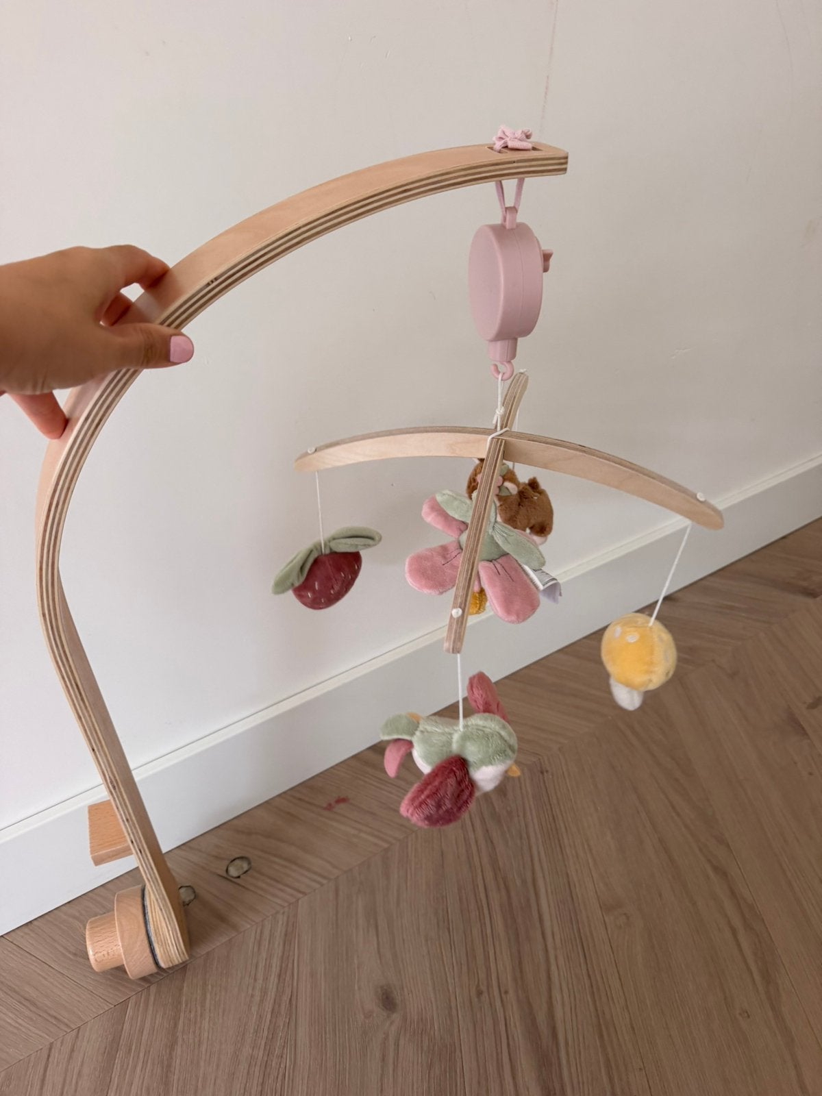 Little ducth fairy garden muziekmobiel, Ophalen, Zo goed als nieuw, Mobiel