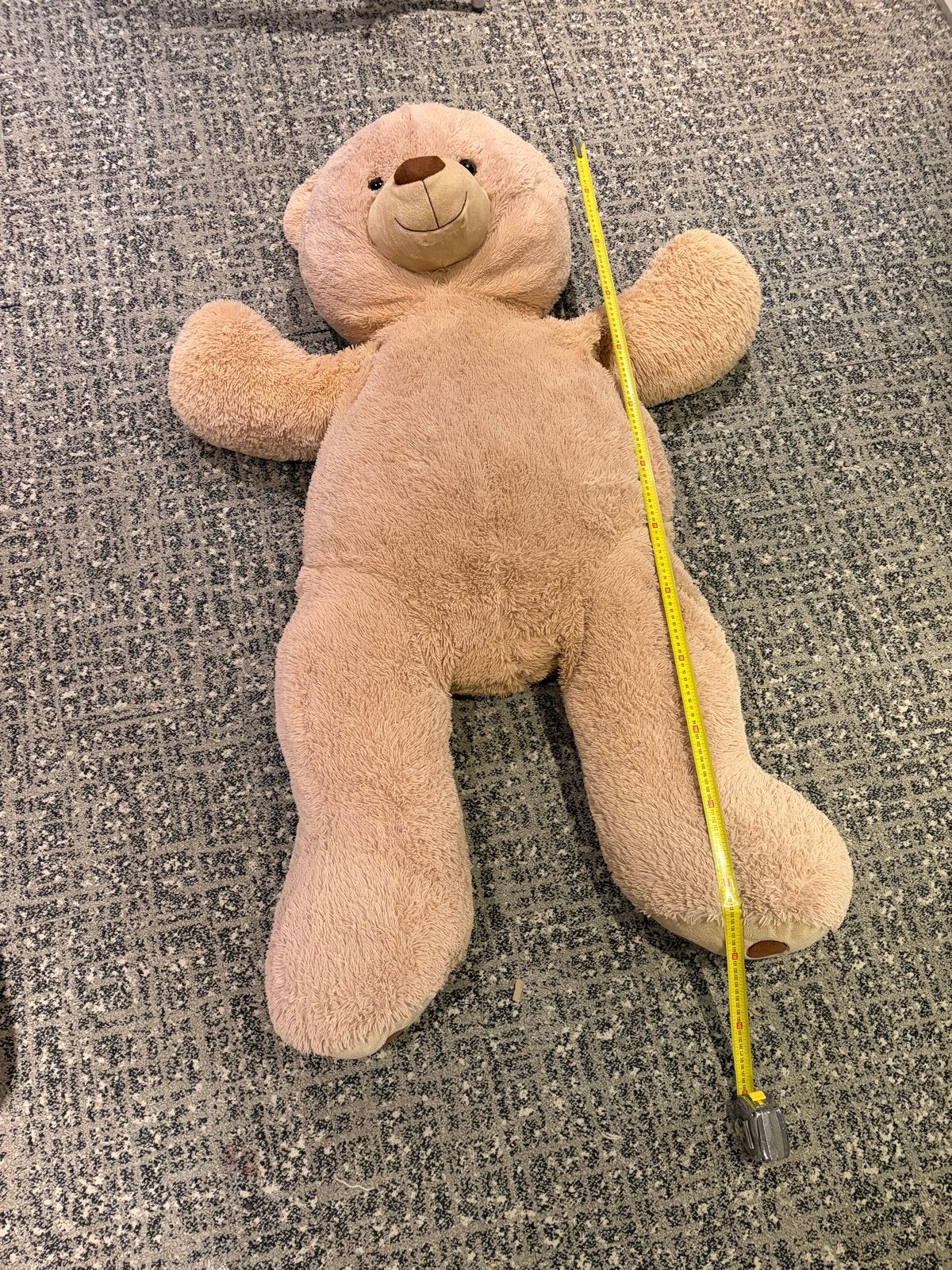 Grote knuffelbeer - 130 cm, Kinderen en Baby's, Speelgoed | Knuffels en Pluche, Ophalen, Gebruikt, Overige merken, Overige karakters