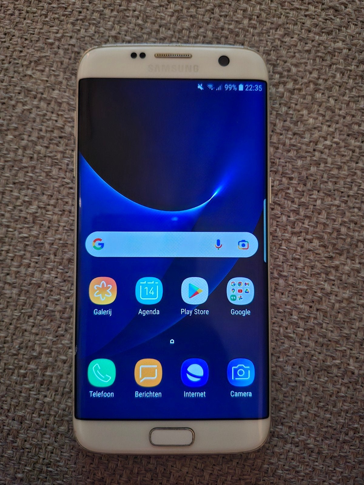 Samsung Galaxy S7 Edge wit 32GB, Gebruikt, Overige kleuren, Ophalen of Verzenden, Zonder simlock