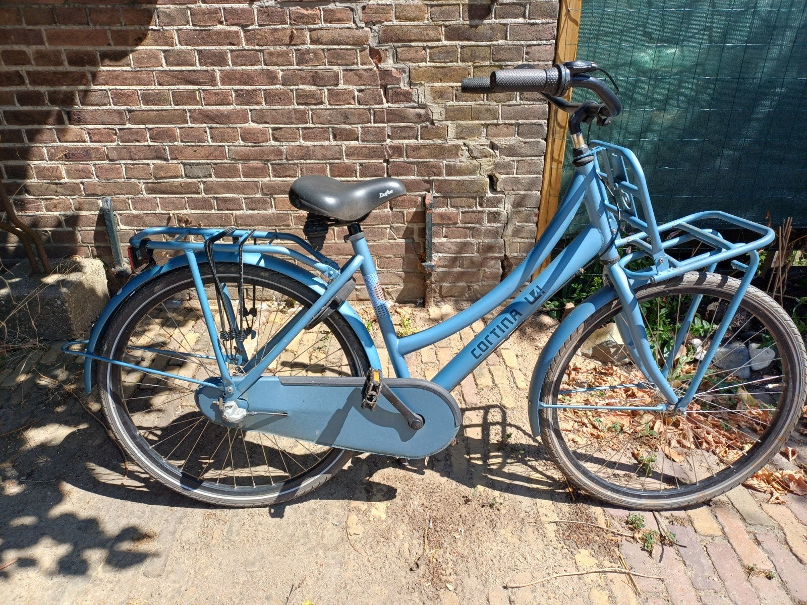 Cortina U4 Transportfiets 26 inch, Gebruikt, Versnellingen, Minder dan 47 cm, Trommelrem
