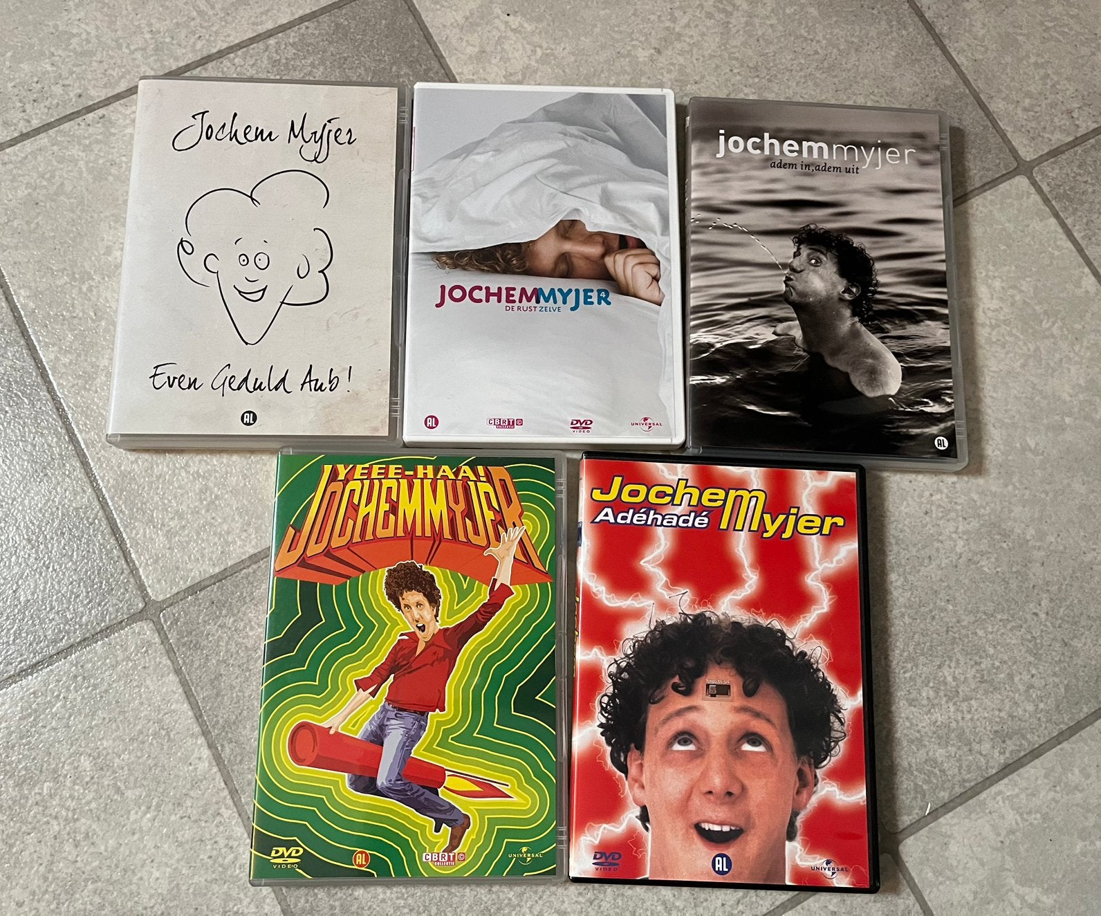 Cabaret dvd’s Jochem Meijer en Javier Guzman, Ophalen of Verzenden, Zo goed als nieuw, Stand-up of Theatershow