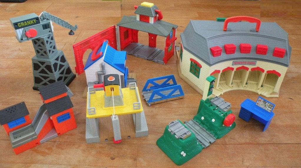 Thomas de stoomlocomotief. Speelgoed. Garages e.d., Ophalen of Verzenden, Zo goed als nieuw