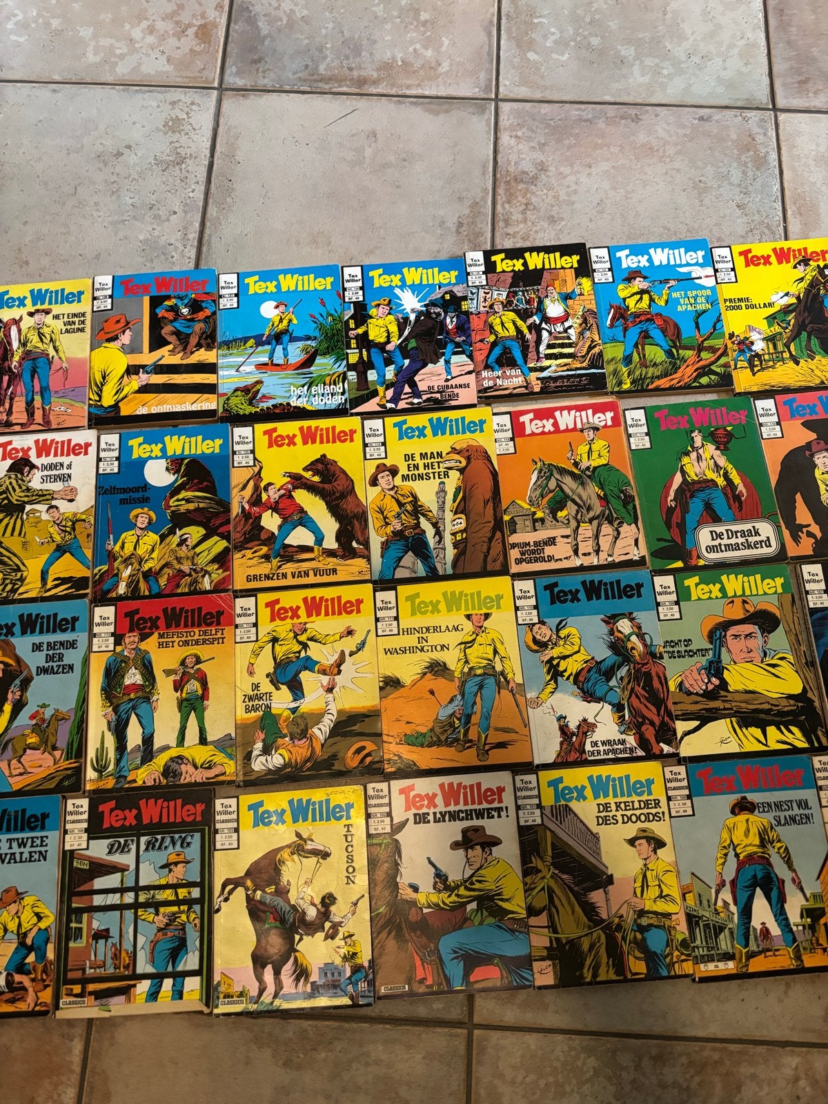 Tex Willer Classics Stripboeken - Nagenoeg Complete Serie, Meerdere stripboeken, Ophalen of Verzenden, Gelezen