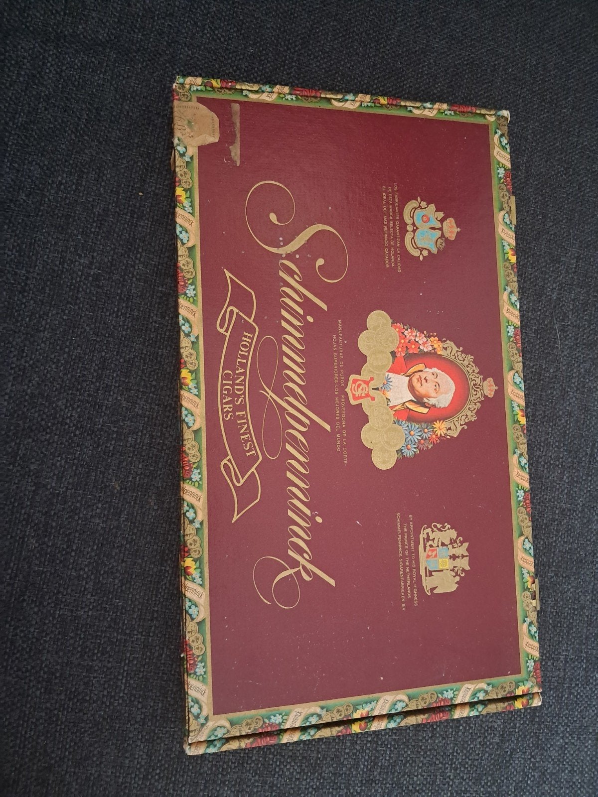 Vintage Schimmelpenninck sigarenkistje met doosjes, Ophalen of Verzenden, Gebruikt, Overige typen