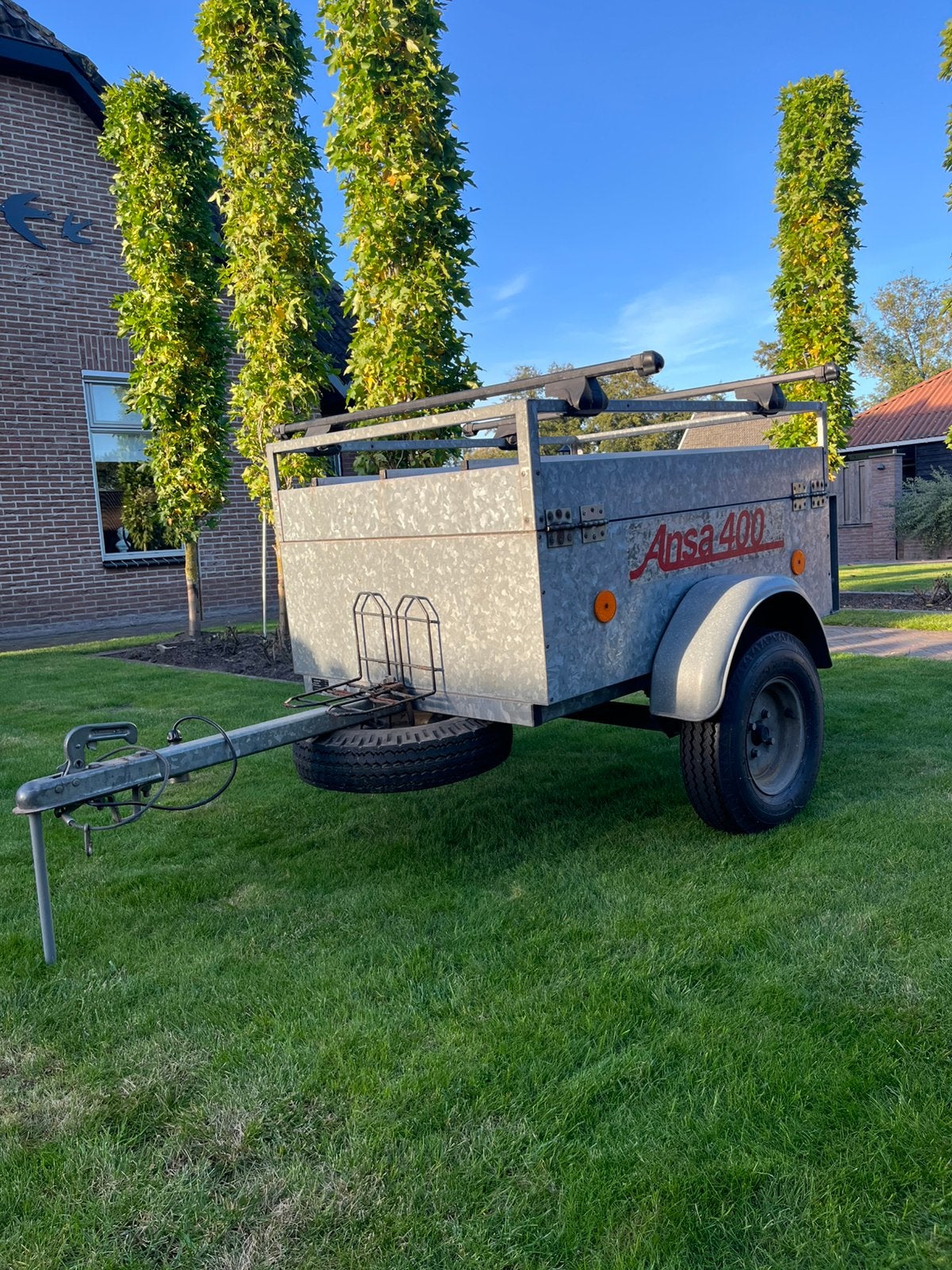 Aanhanger / bagagewagen / vakantiekar Anssems Ansa 400, Ophalen, Gebruikt