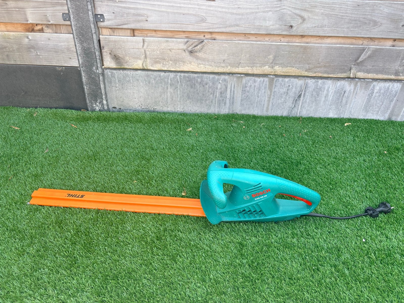Bosch AHS 45-16 elektrische heggenschaar, Tuin en Terras, Heggenscharen, Ophalen, Gebruikt, Elektrisch