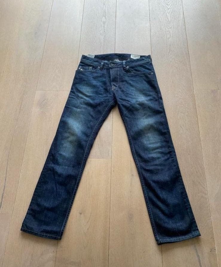 Diesel darron 29/30 nieuwstaat S, Ophalen of Verzenden, Zo goed als nieuw, Blauw, W32 (confectie 46) of kleiner