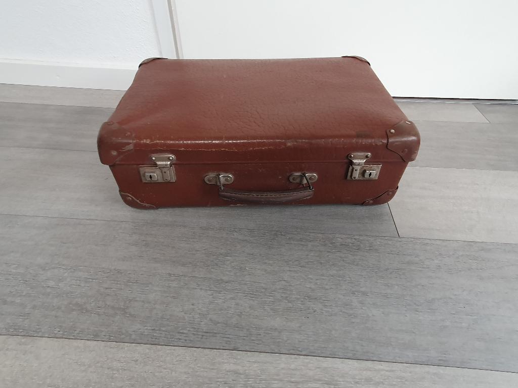 vintage koffertje, Ophalen of Verzenden