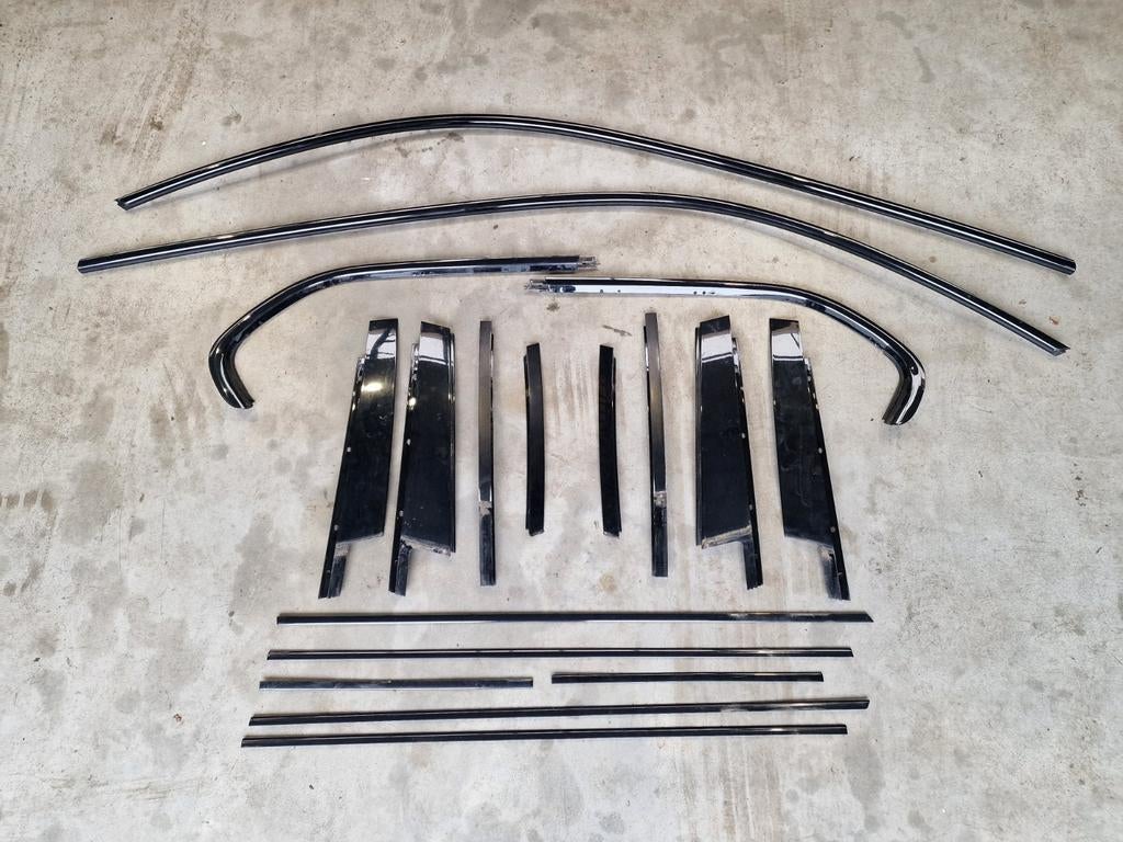 BMW E91 Shadowline lijsten set, Auto-onderdelen, Ophalen, Gebruikt, Links, BMW