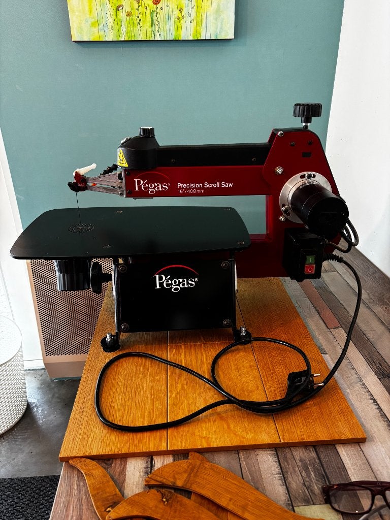 Pegas elektrische figuurzaag, Ophalen, Zo goed als nieuw, Pegas, 30 tot 70 mm