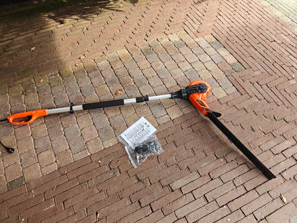 Kibani elektrische heggenschaar op steel, Ophalen, Zo goed als nieuw, Elektrisch, Kibani
