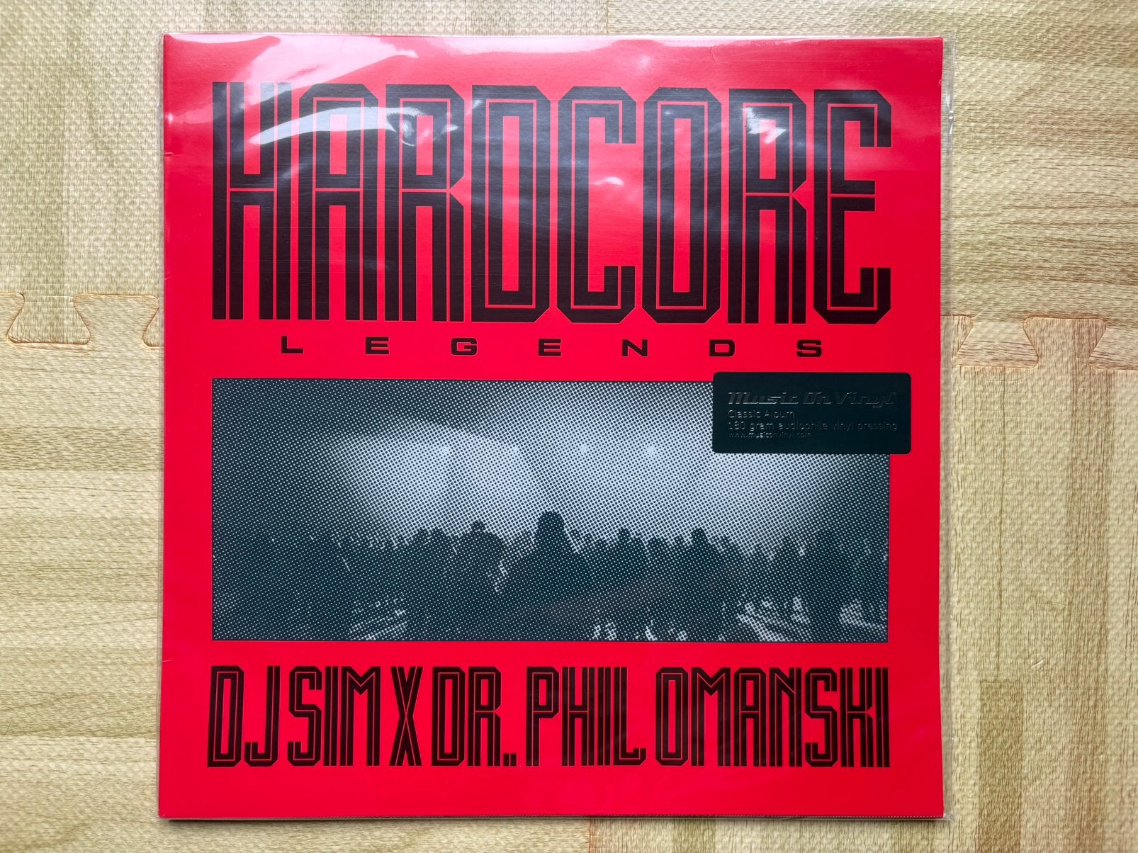 Hardcore Legends Sim & Phil Omanski Oldschool Hardcore vinyl, Ophalen, LP, Hardcore, 12 inch