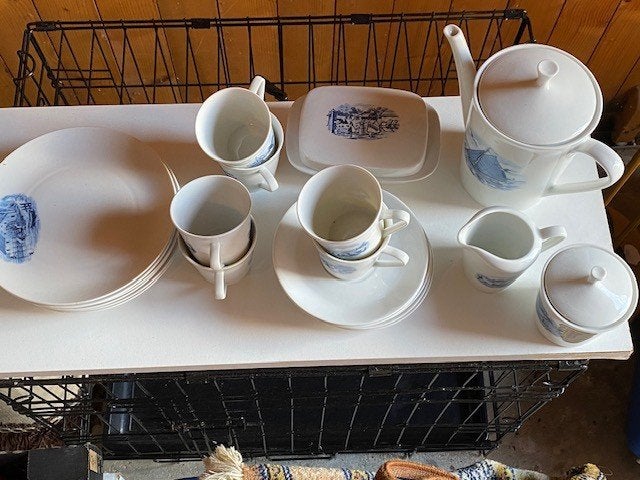 16-delig oud Hollands koffieservies Seltmann Weiden Bavaria, Ophalen, Overige merken, Keramiek, Zo goed als nieuw