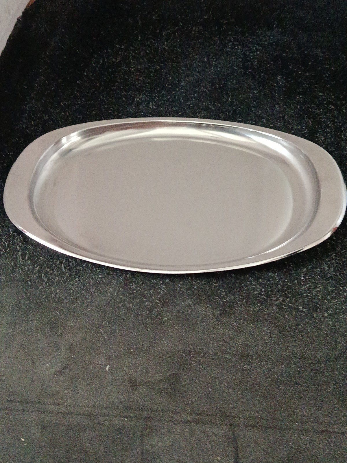 Alessi Avio Dienblad 35x25x2cm - Gemerkt, Gebruikt, Ophalen of Verzenden, Dienblad, Metaal