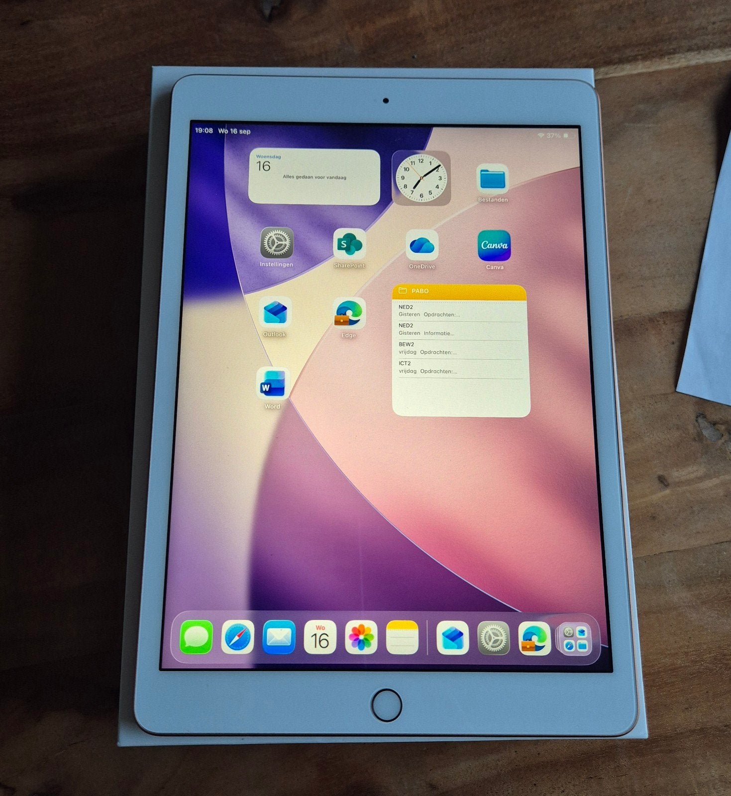 Apple iPad 10.2 rose, Computers en Software, 10 inch, Rose Goud, 32 GB, Apple iPad
