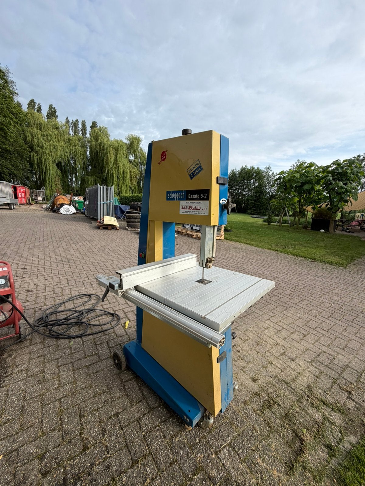 Lintzaag, Ophalen, 70 mm of meer, Zo goed als nieuw, Lintzaag