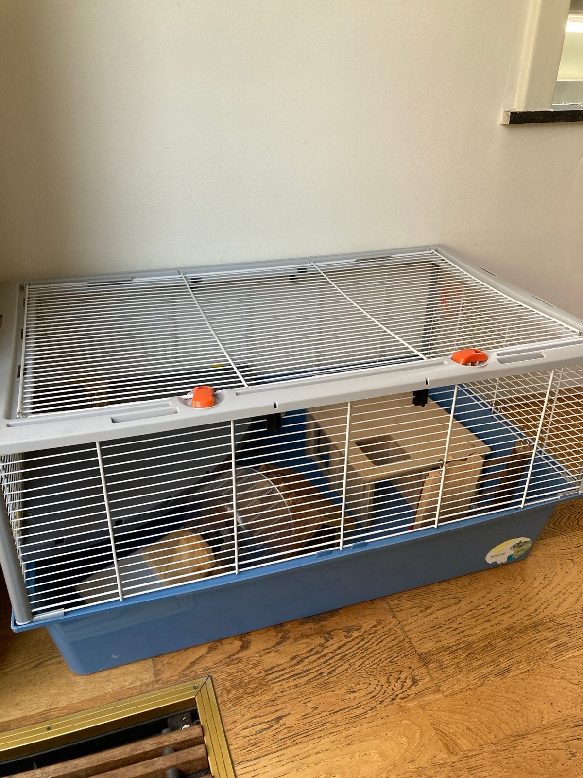 Hamsterhok met veel extra’s, Dieren en Toebehoren, Gebruikt, 75 tot 110 cm, Ophalen, Minder dan 60 cm