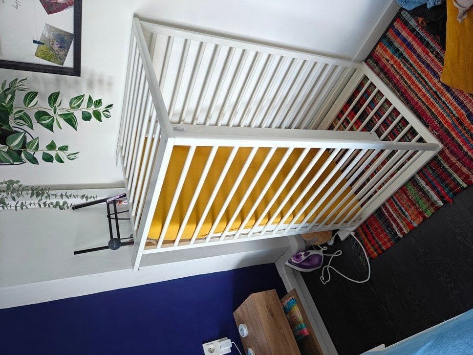 Ikea gulliver babybed met matras - Zo goed als nieuw, Ophalen, Zo goed als nieuw, Ledikant