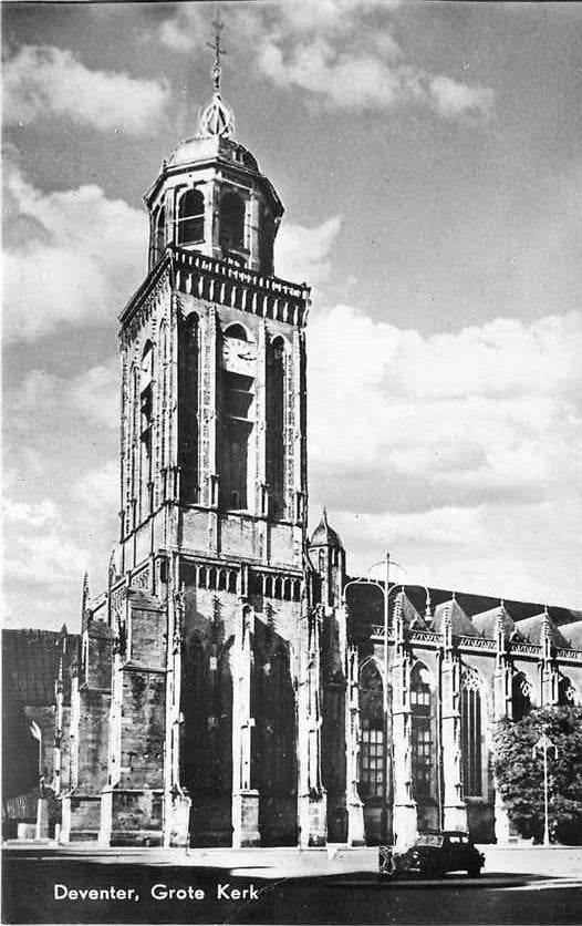 377-634-025 Deventer Grote Kerk, Verzenden, Voor 1920, Overijssel