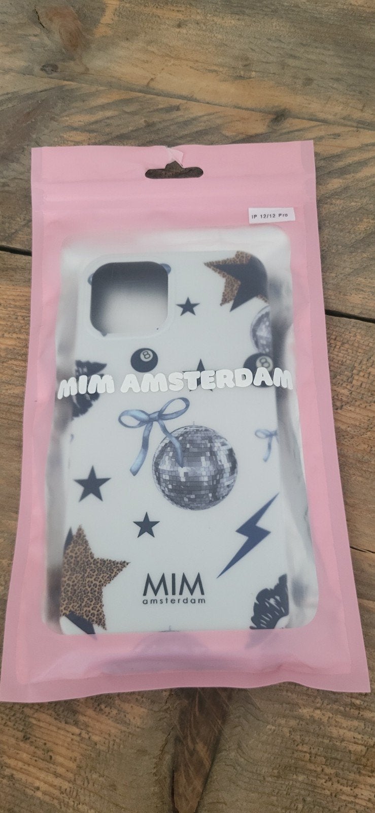 Telefoonhoesje iPhone 12/12 Pro - MIM Amsterdam, Nieuw, Hoesje of Tasje, Ophalen of Verzenden, Meerkleurig