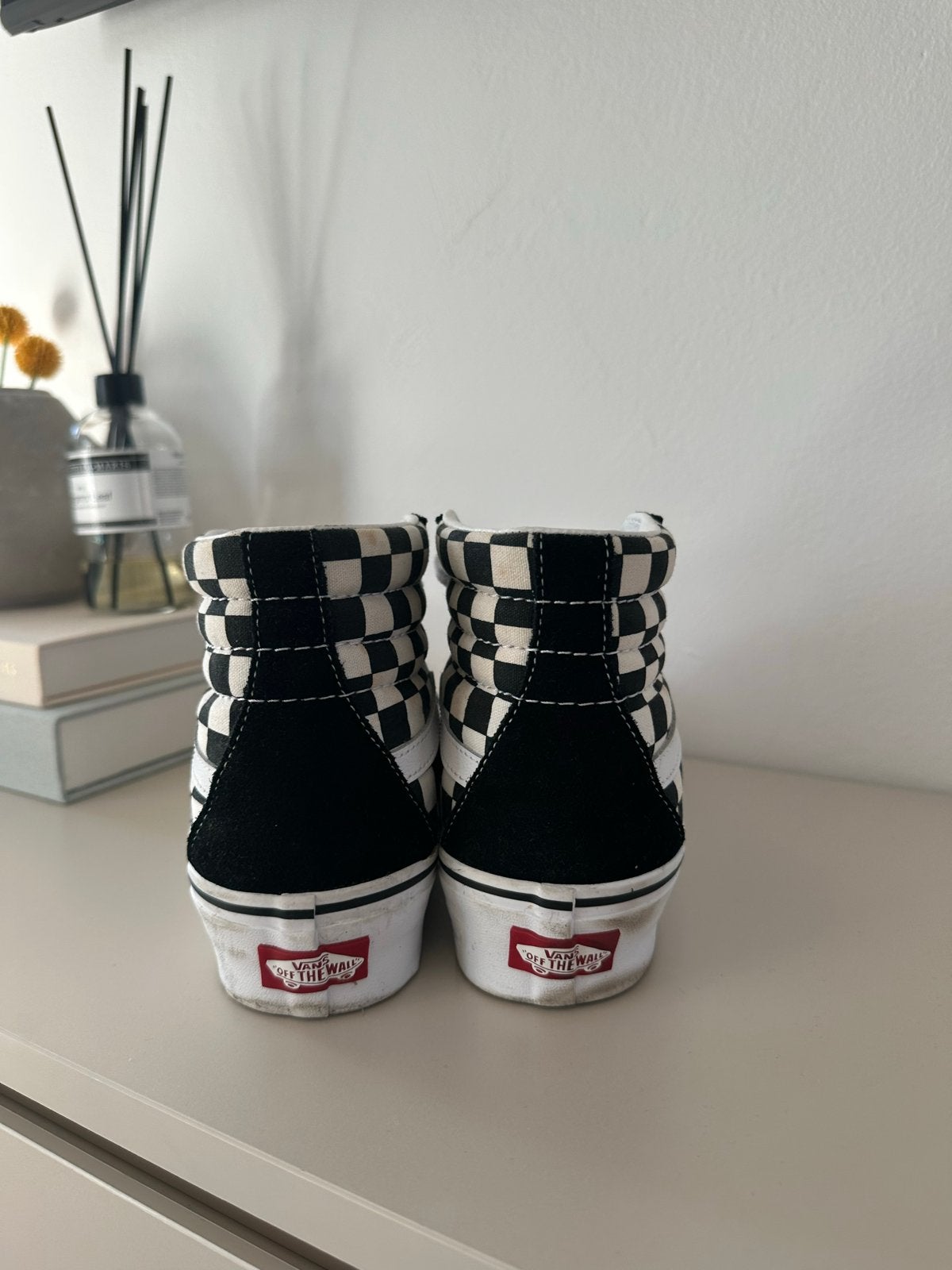 Zwarte Vans platform Maat 37, Kleding | Dames, Ophalen of Verzenden, Gedragen, Zwart, Sneakers of Gympen