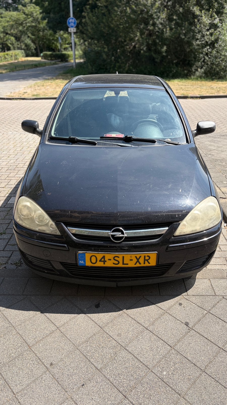 Opel Corsa 1.2 16V Twinport 5D 2006 Zwart, Auto's, Voorwielaandrijving, 450 kg, 31 €/maand, 1229 cc