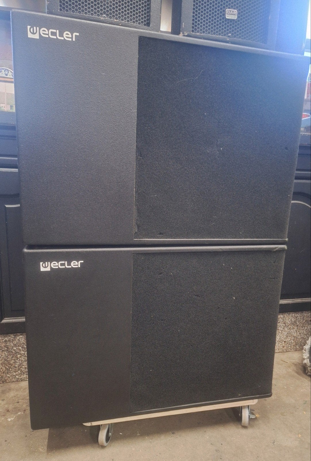 2 stuks Ecler ewak SB115 i subwoofers, Audio, Tv en Foto, Luidsprekers, Ophalen, 150 watt of meer, Subwoofer, Overige merken