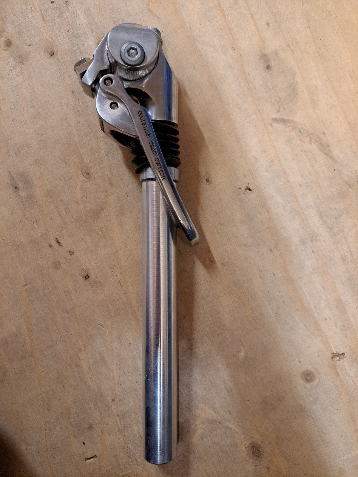 Zadelpen Gazelle Seat Switch 27,2 mm, Nieuw, Ophalen of Verzenden, Gazelle, Zadel
