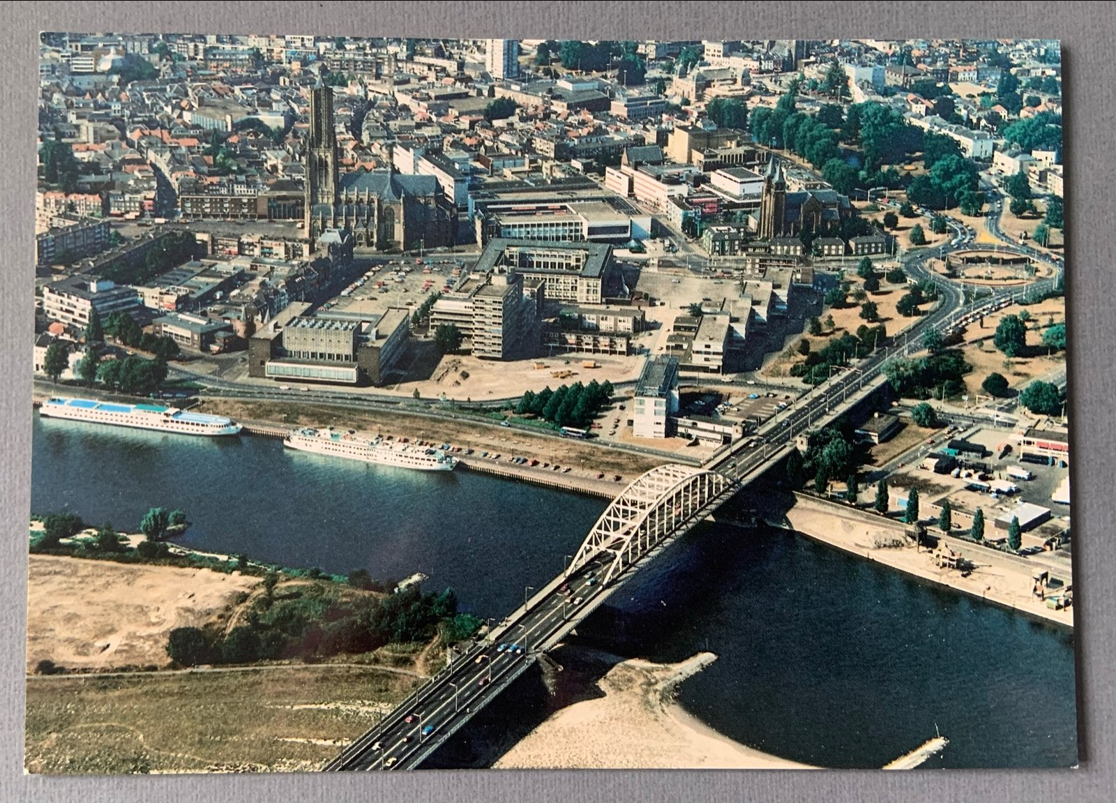Arnhem, John D. Frostbrug, Verzenden, 1960 tot 1980, Gelopen, Gelderland