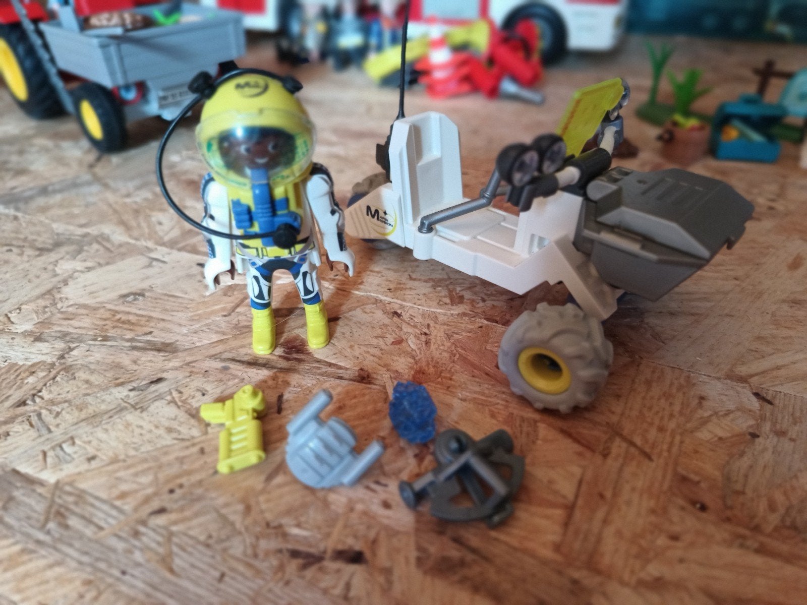 Playmobil Mars Trike - 9491, Ophalen of Verzenden, Zo goed als nieuw