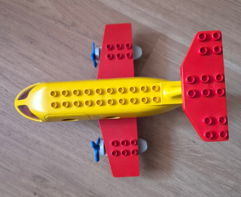 Duplo vliegtuig, Ophalen, Gebruikt, Duplo