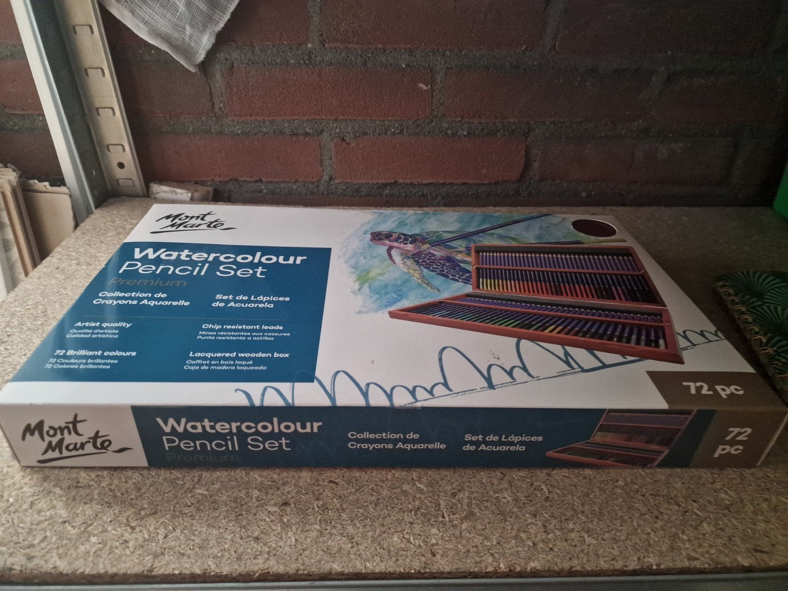 Mont Marte Watercolour Pencil Set Premium 72 stuks, Ophalen of Verzenden, Nieuw, Overige typen