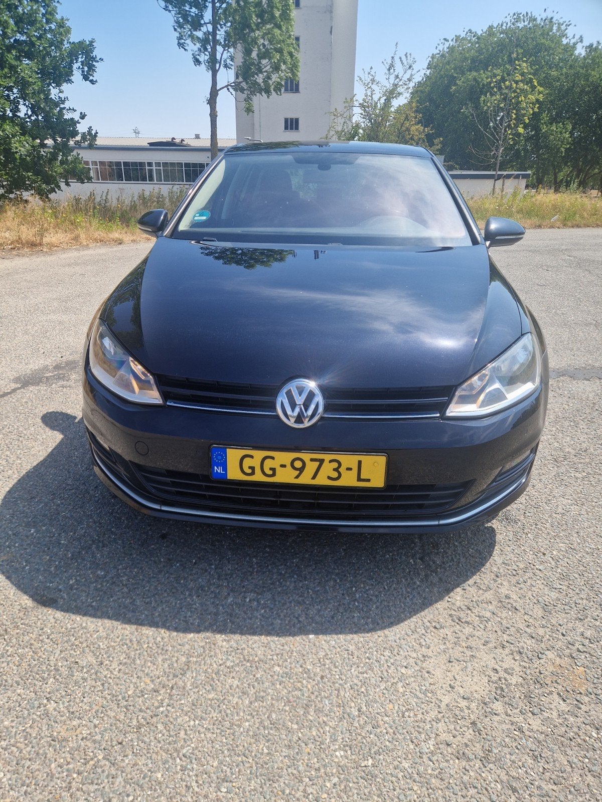 Volkswagen Golf 1.4 TSI 110KW 5D 2015 Zwart, Auto's, Volkswagen, Zwart, 4 cilinders, Leder en Stof, Zwart