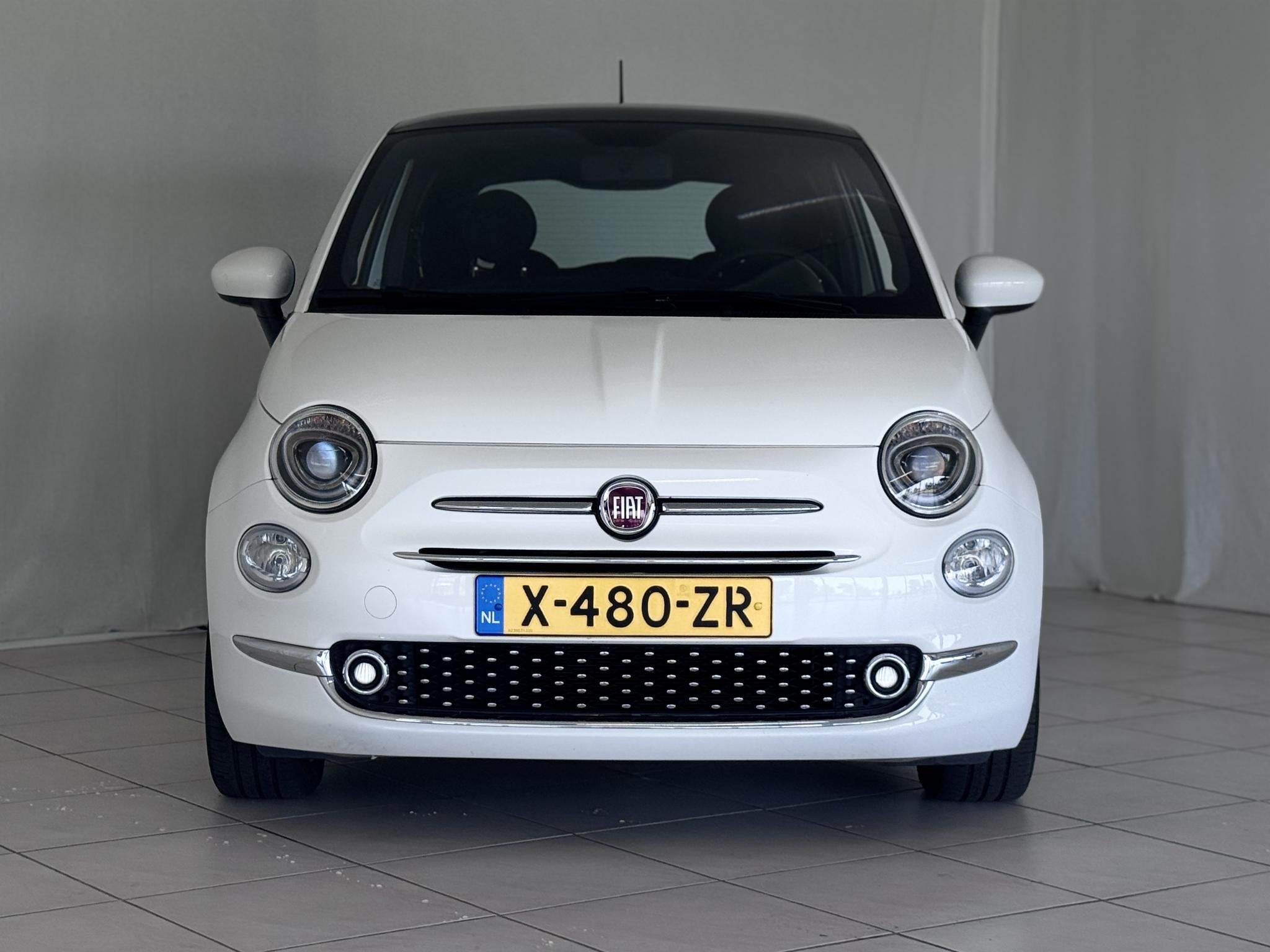 Fiat 500 1.0 Hybrid Dolcevita Apple-Android | Climate Contro, Auto's, Voorwielaandrijving, Stof, Euro 6, 4 stoelen