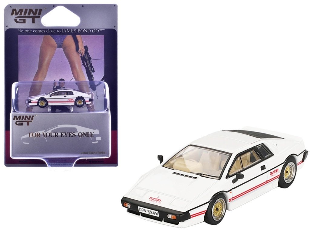 Mini GT 1:64 Lotus Esprit Turbo 1981 RHD - 007 James Bond, -, Nieuw, Ophalen of Verzenden, -