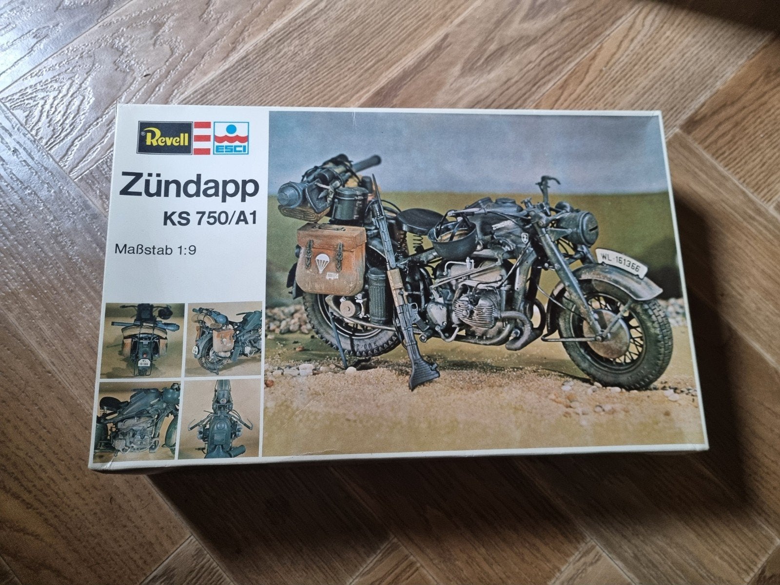 Revell/Esci. Zündapp KS 759 / A1. Schaal 1:9., Revell, Nieuw, Ophalen of Verzenden, Groter dan 1:32