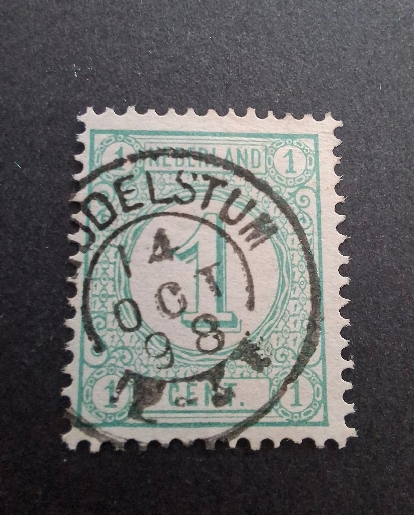 nvph 31 kleinrondstempel Middelstum, Verzenden, T/m 1940, Gestempeld