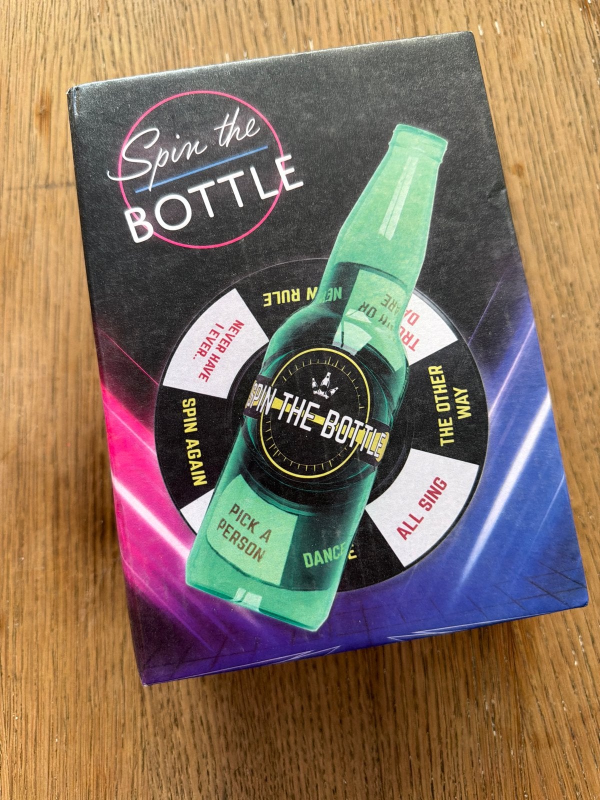 Spin the Bottle Drinkspel - Feestspel, Drie of vier spelers, Ophalen of Verzenden, Zo goed als nieuw