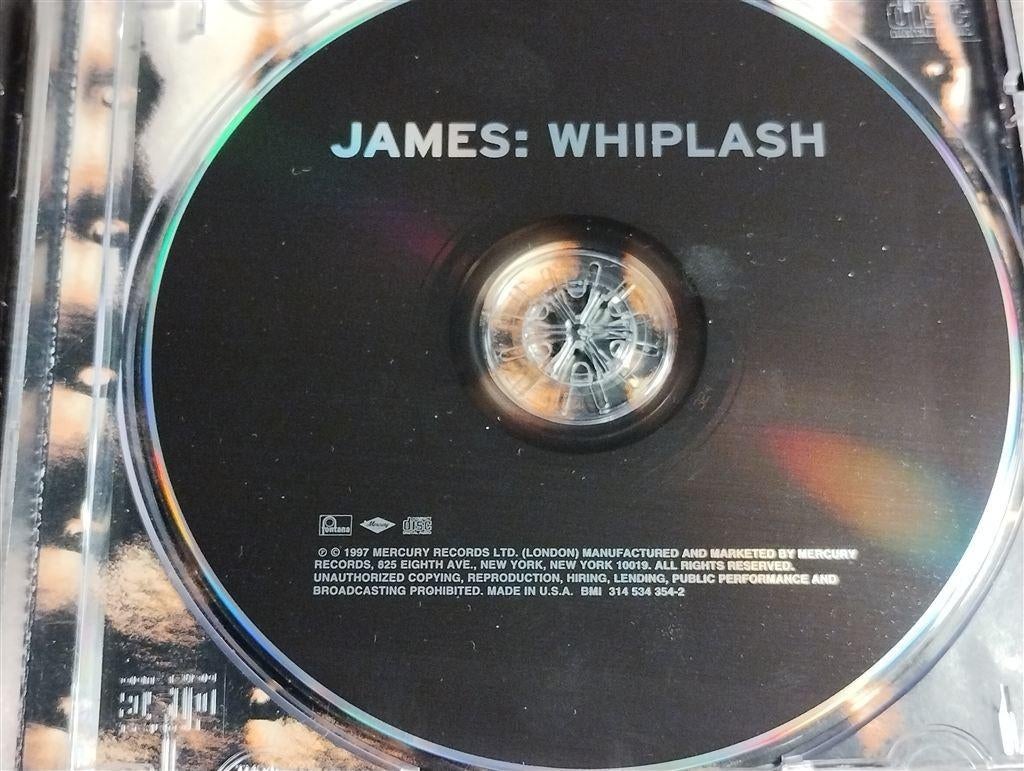 James - Whiplash, Cd's en Dvd's, Ophalen of Verzenden, Zo goed als nieuw, Poprock