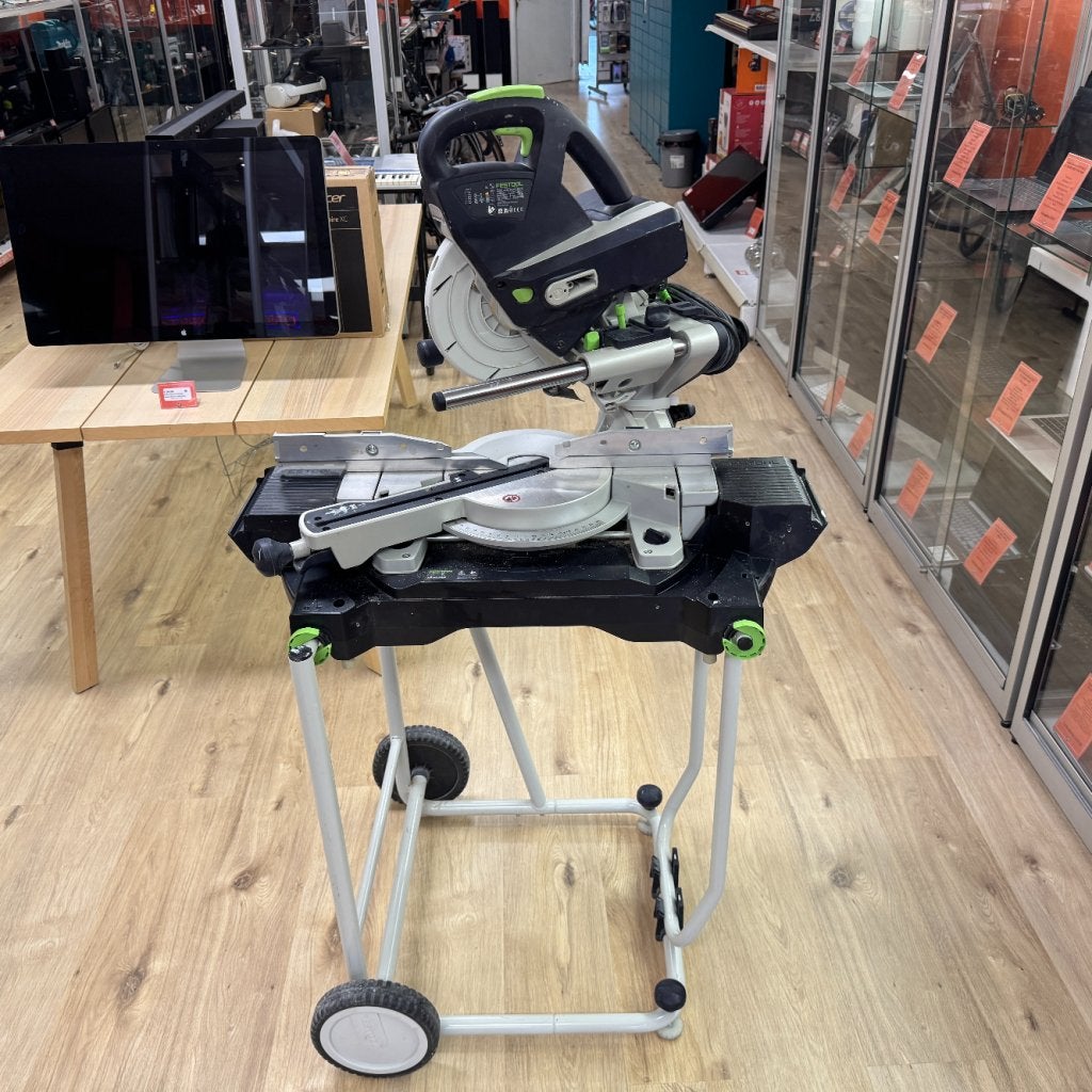 Festool KS 60 E Afkortzaag op onderstel | Nette staat!, Doe-het-zelf en Verbouw, Gereedschap | Zaagmachines, Festool, Zo goed als nieuw