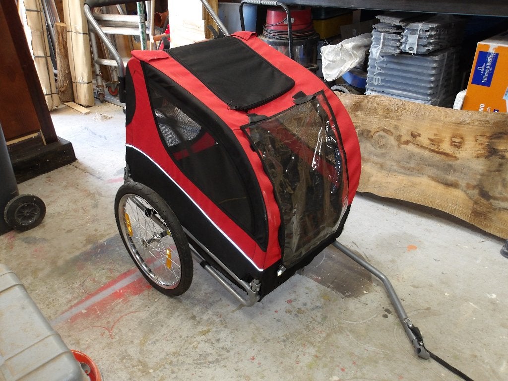 Honden Fietskar Hondenkar Opvouwbaar - Buggy Hond Puppy, Ophalen, Gebruikt