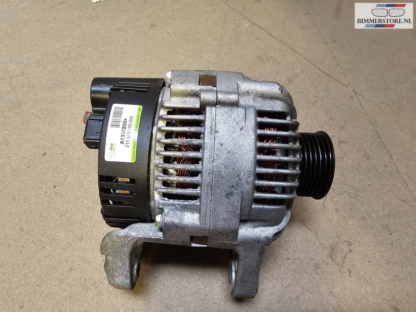 Dynamo 90A 6 rips BMW 3-Serie E46 M43 benzine 12311435429 14, Gebruikt, -, -, Ophalen of Verzenden